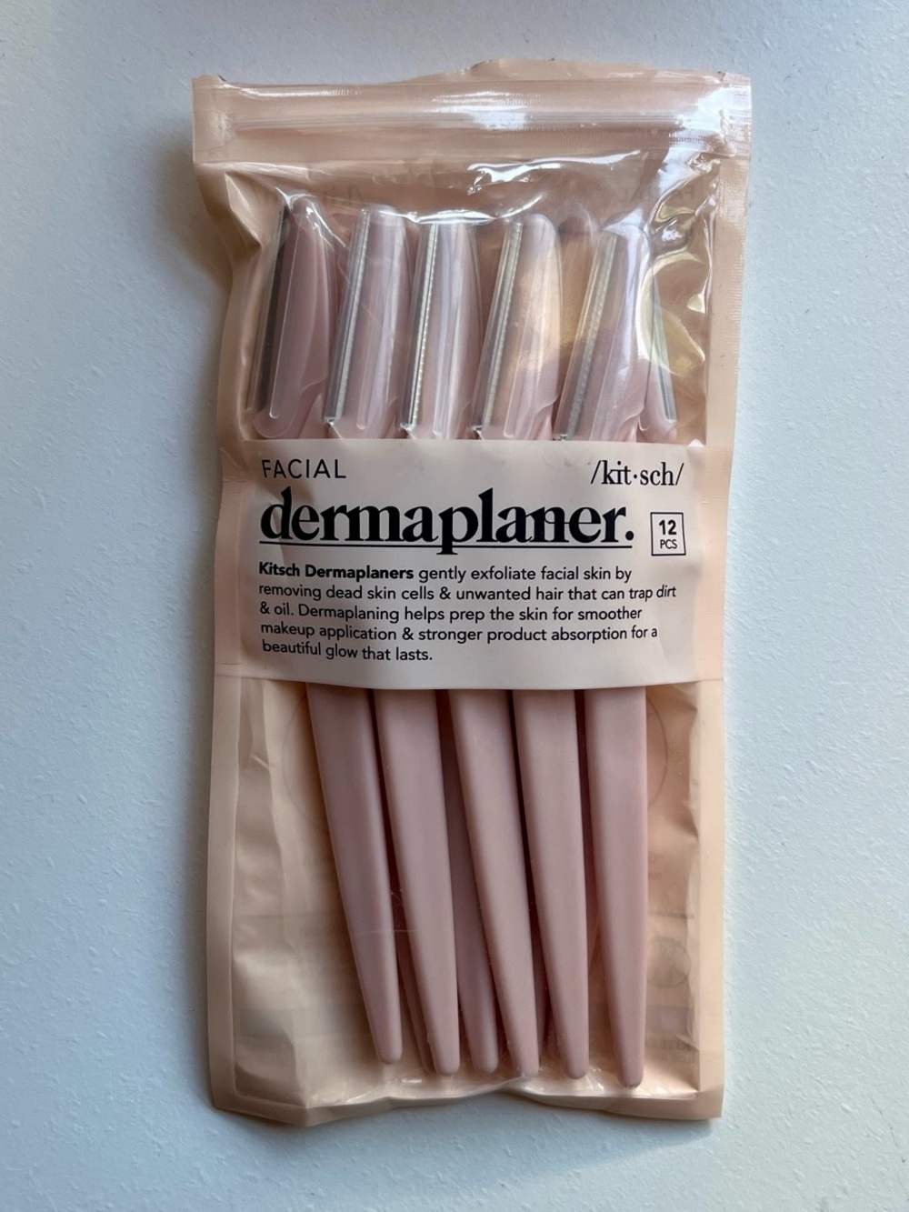 Kitsch Facial Dermaplaner - Cream (10 Pc)